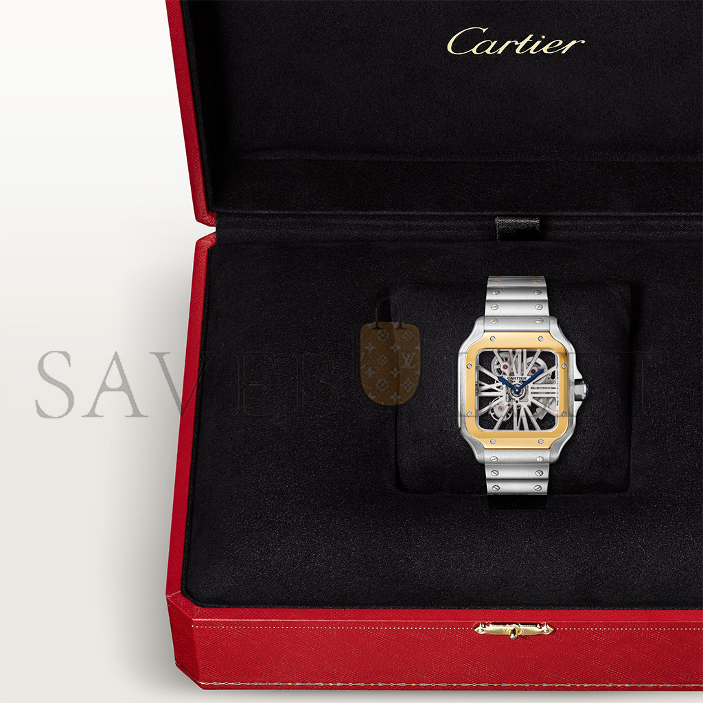 CARTIER SANTOS DE SKELETON WATCH WHSA0019 CARTIER SANTOS DE SKELETON WATCH WHSA0019